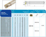 AKKO Hochvorschub-Schaftfräser ø 33 mm für Wendeplatten, kompatibel mit Dijet ENMU 1004....
<br/>Schaft-ø 32, ohne Innenkühlung, Z=4