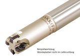 AKKO Hochvorschub-Schaftfräser ø 25 mm, 90°, kompatibel mit Dijet EP.. ZPMT YPHW 1003....
<br/>Schaft-ø 25, mit Innenkühlung, Z=4
