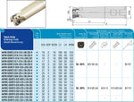 AKKO Hochvorschub-Schaftfräser ø 32 mm für Wendeplatten, kompatibel mit ZCC SD.. 09T3....
<br/>Schaft-ø 32, ohne Innenkühlung, Z=3