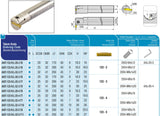 AKKO Innen-Stechhalter, kompatibel mit Sandvik-Stechplatte 123-3
<br/>Schaft-ø 32, ohne Innenkühlung, links