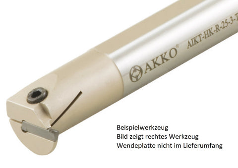 AKKO Innen-Stechhalter, kompatibel mit Horn-Stechplatte S224-4
<br/>Schaft-ø 25, ohne Innenkühlung, rechts