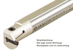 AKKO Innen-Stechhalter, kompatibel mit Korloy-Stechplatte KG..-2
<br/>Schaft-ø 25, ohne Innenkühlung, links
