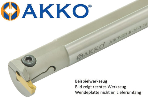 AKKO Innen-Stechhalter, kompatibel mit Taegutec-Stechplatte RD.-4
<br/>Schaft-ø 32, ohne Innenkühlung, links
