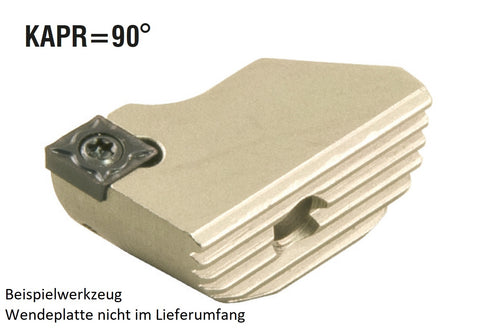 <strong>AKKO</strong> - Kurzdrehhalter für einstellbaren Schrupp-Spindelkopf ø 50-68 mm,
<br/>für Wendeplatte ISO CC..09T3..
