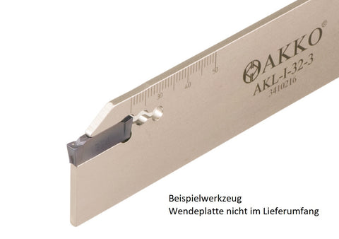 AKKO Stechschwert mit Höhe 26 mm, kompatibel mit Iscar DGN / GRP 4