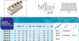 <strong>AKKO</strong>-Spannblock für Stechschwert mit Schwerthöhe 32 mm, Spannschafthöhe 20 mm