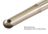 AKKO Kugelkopierfräser für Wendeplatten ø 16 mm, kompatibel mit Dijet BNM 160-S
<br/>Schaft-ø 16, ohne Innenkühlung, Z=2