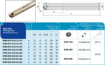 AKKO Kugelkopierfräser für Wendeplatten, ø 12 mm, kompatibel mit ZCC ROHX 1203
<br/>Schaft-ø 16, ohne Innenkühlung