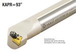A32S PTUNL 22C Akko-Bohrstange ø 32 mm für ISO-WSP TNM. 2204..
<br/>links, 93° Anstellwinkel, mit Innenkühlung