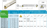 A40T PTUNL 22C Akko-Bohrstange ø 40 mm für ISO-WSP TNM. 2204..
<br/>links, 93° Anstellwinkel, mit Innenkühlung