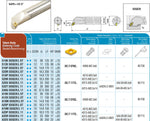 A16M SDQCR 07 AKKO Bohrstange ø 16 mm für DC.T. 0702..
<br/>rechts, 107.5° Anstellwinkel, mit Innenkühlung