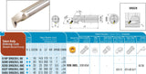 A20P SRGCL 08 AKKO Bohrstange ø 20 mm für RC.T. 0803..
<br/>links, 120° Anstellwinkel, mit Innenkühlung