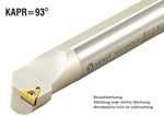 A20P STUCL 11 AKKO Bohrstange ø 20 mm für TC.T. 1102..
<br/>links, 93° Anstellwinkel, mit Innenkühlung
