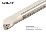 A20R STUPL 1103 AKKO Bohrstange ø 20 mm für TP.T. 1103..
<br/>links, 93° Anstellwinkel, ohne Innenkühlung