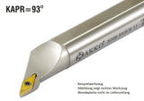 A20P SVJCR 11 AKKO Bohrstange ø 20 mm für VC.T. 1103..
<br/>rechts, 93° Anstellwinkel, mit Innenkühlung