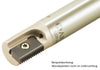 AKKO Gewindefräser ø 21 mm, kompatibel mit CPT-Gewinde-Fräsplatte C21, Gesamtlänge = 125, mit Innenkühlung
<br/>