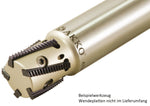 AKKO Gewindefräser ø 23 mm, kompatibel mit CPT-Gewinde-Fräsplatte H23, Gesamtlänge = 100, mit Innenkühlung
<br/>