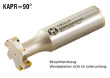 AKKO T-Nuten-Fräser ø 17 mm, Nuthöhe 8 mm, für ISO-WSP CC.. 0602..
<br/>Schaft-ø 16, Z=2 (Z effektiv = 1)