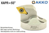 ATTC-A40 SDUCR 11 AKKO Wechselkopf für schwingungsgedämpfte Bohrstange, ø = 25 mm, für Wendeplatte DC.T 11T3.., mit Innenkühlung, für eine hohe Oberflächenqualität bei großer Auskraglänge, rechte Ausführung
<br/>