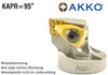 ATTC-A32 TCLNL 12 AKKO Wechselkopf für schwingungsgedämpfte Bohrstange, ø = 32 mm, für Wendeplatte CNM. 1204.., mit Innenkühlung, für eine hohe Oberflächenqualität bei großer Auskraglänge, linke Ausführung
<br/>