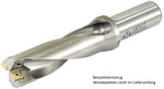 AKKO Wendeplatten-Vollbohrer ø 19 mm, Bohrtiefe 3xD
<br/>kompatibel mit Taegutec+Ingersoll SOMT 060204, Schaft-ø 25 mit Innenkühlung