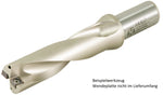 AKKO Wendeplatten-Vollbohrer ø 25 mm, Bohrtiefe 4xD
<br/>kompatibel mit ZCC SPGT 07T308, Schaft-ø 25 mit Innenkühlung