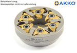 AKKO Wirbelring zum Gewindewirbeln für WTO-Maschine, Ringdurchmesser = 54 mm, kompatibel mit AKKO-Wendeplatte T09… 
<br/>