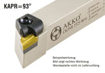 CKJNL 4040 S16 AKKO Außen-Drehhalter C-System 93° für KNUX 1604..
<br/>links Schaft 40 x 40 mm