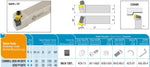 CSRNL 3232 P1207C AKKO Außen-Drehhalter C-System 75° für SN.N 1207..
<br/>links Schaft 32 x 32 mm