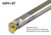 <strong>Akko</strong>-Bohrstange mit Hartmetallschaft ø 10 mm für DC.T 0702..<br/>links, 93° Anstellwinkel, mit Innenkühlung