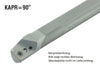 E08K STFCL 06 AKKO Bohrstange mit Hartmetallschaft ø 8 mm für TC.T 06T1..<br/>links, 90° Anstellwinkel, mit Innenkühlung