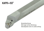 E16R STUPL 1103 AKKO Bohrstange mit Hartmetallschaft ø 16 mm für TP.T 1103..<br/>links, 93° Anstellwinkel, mit Innenkühlung