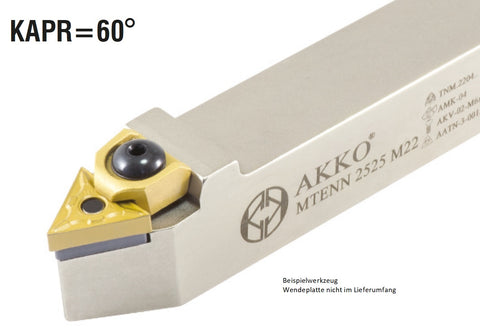 Akko-Außen-Drehhalter 60° für TNM. 1604.. neutral Schaft 32 x mm - 8699459001120 - Drehhalter