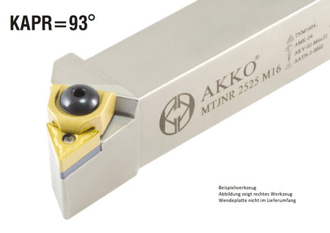 Akko-Außen-Drehhalter 93° für TNM. 2204.. rechts Schaft 25 x mm - 8699459001182 - Drehhalter