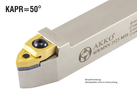 Akko-Außen-Drehhalter 50° für WNM. 0604.. neutral Schaft 20 x mm - 8699459030540 - Drehhalter