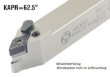 PDNNN 2525 M15-H AKKO Außen-Drehhalter 62.5° mit Innenkühlung<br/>für DNM. 1506.., neutral Schaft 25 x 25 mm