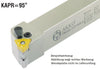 <strong>AKKO</strong>-Außen-Drehhalter 95° mit Innenkühlung<br/>für WNM. 0804.., rechts Schaft 25 x 25 mm