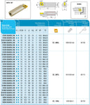 S1265 SCACL 09 AKKO Kurzdrehhalter ø 12 mm für ISO-WSP CC.. 09T3..
<br/>links, 90° Anstellwinkel