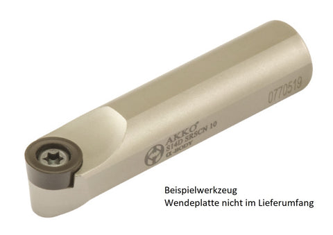 S16D SRSCN 10 AKKO Kurzdrehhalter ø 16 mm für ISO-WSP RC.. 10T3
<br/>neutral, Rundplatte