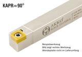 SCACR 1010 K06-S AKKO 90°-Drehhalter für Langdrehautomaten für CC.T 0602..
<br/>rechts Schaft 10 x 10 mm