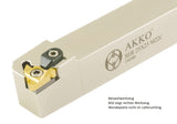 <strong>Akko</strong>-Gewindedrehhalter außen für 16 ER
<br/>rechts, Schaft 20 x 20 mm