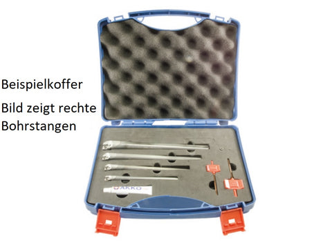SET-E/SCLCL AKKO Bohrstangen-Set, links, Typ E (Vollhartmetall mit Innenkühlung) für ISO-Wendeplatte CC.T 0602.. und CC.T 09T3.. 
<br/>mit 4 verschiedenen Durchmessern
