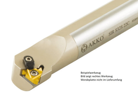 <strong>Akko</strong>-Gewindebohrstange für Wendeplatte 16 IR
<br/>rechts, Schaft-ø 16 mm