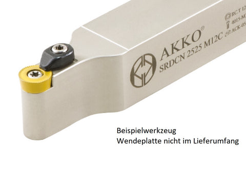 SRDCN 2525 M16C AKKO Außen-Drehhalter für RC.T 1605..
<br/>neutral Schaft 25 x 25 mm