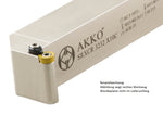 SRXCR 3232 X08C AKKO Außen-Drehhalter für RC.T 0803..
<br/>rechts Schaft 32 x 32 mm