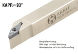 SVJCL 0808 X11-S AKKO 93°-Drehhalter für Langdrehautomaten für VC.T 1103..
<br/>links Schaft 8 x 8 mm