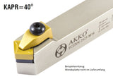 Akko-Außen-Drehhalter 40° für CNM. 1606.. neutral Schaft 25 x mm - 8699459042307 - Drehhalter