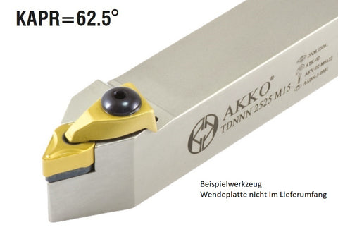 Akko-Außen-Drehhalter 62.5° für DNM. 1506.. neutral Schaft 32 x mm - 8699459000239 - Drehhalter