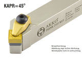 Akko-Außen-Drehhalter 45° für SNM. 1204.. links Schaft 20 x mm - 8699459000963 - Drehhalter