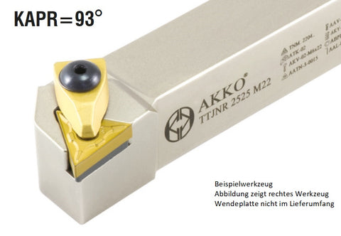 Akko-Außen-Drehhalter 93° für TNM. 1604.. rechts Schaft 20 x mm - 8699459000635 - Drehhalter